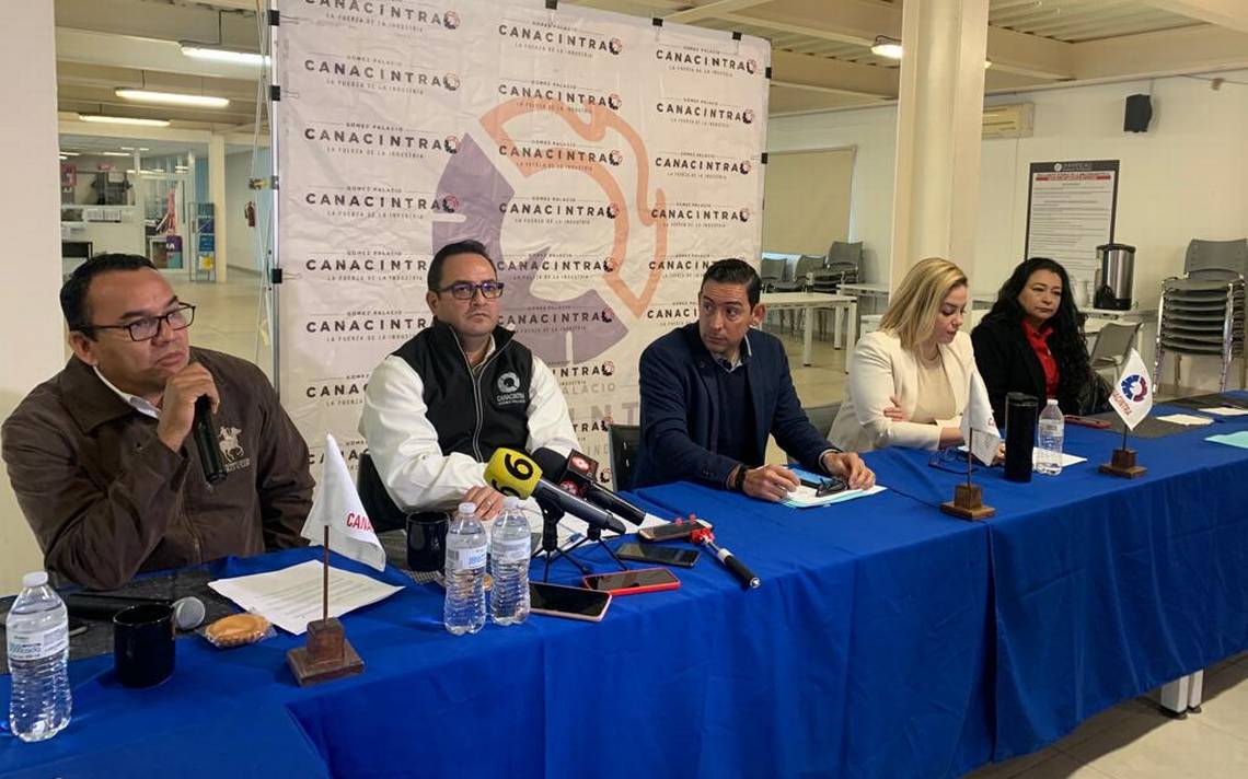 Alfonso Montellano Se Reelige Para Un Año Más En La Canacintra En Gómez Palacio El Sol De 2296